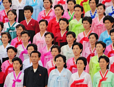 North Korea Kim Il Sung tomb Milne | North Korean women wear… | Flickr