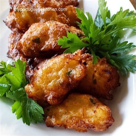 My Portuguese Kitchen: Salt Cod Fritters