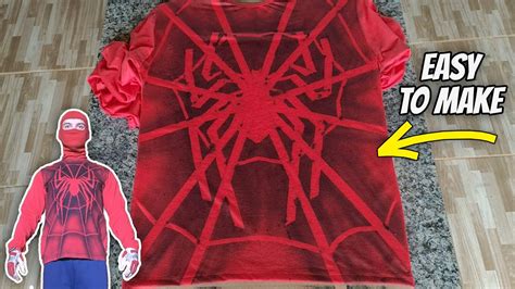 The HUMAN SPIDER Shirt / DIY Spider-Man Homemade Costume (Tobey Maguire ...