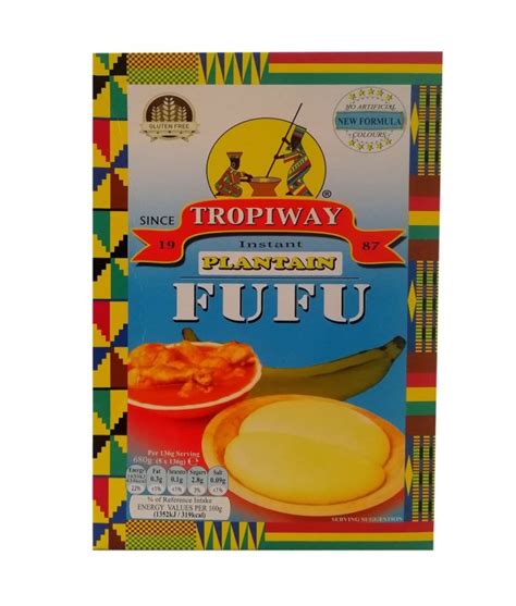 Tropiway Plantain Fufu 680 g | Spice Town - Online Grocery Store