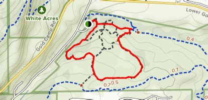 Coyote Gulch Trail and Creekbottom Loop Map | Coyote, Trail, Loop