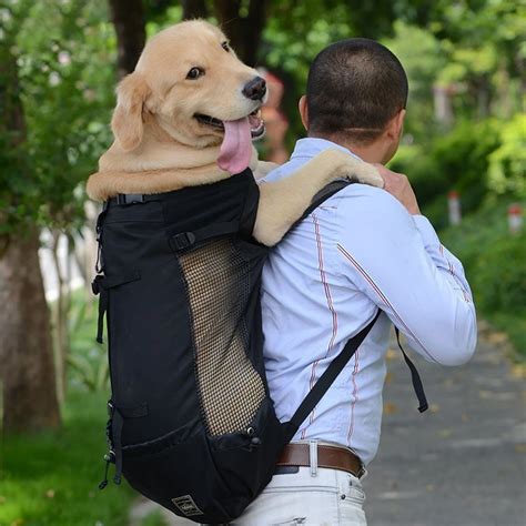 Breathable & Comforting Dog Backpack Carrier - Inspire Uplift