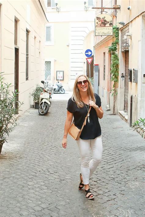 Outfits for Italy - Classic Outfits for a September Trip | The DIY Playbook