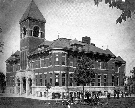 Lebanon High School #2 Pleasant Street Lebanon, Ohio Built: 1892-1893 Demolished: 1963 | Warren ...