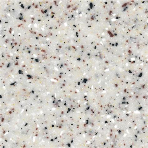 LG HI-MACS White Granite Solid Surface Kitchen Countertop Sample at Lowes.com