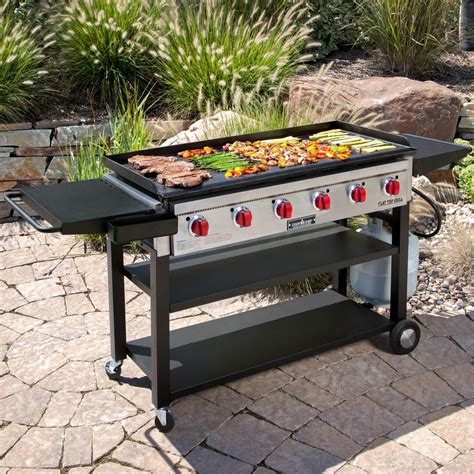 Camp Chef 900 6-Burner Flat Top Propane Gas Grill - FTG900 : BBQGuys