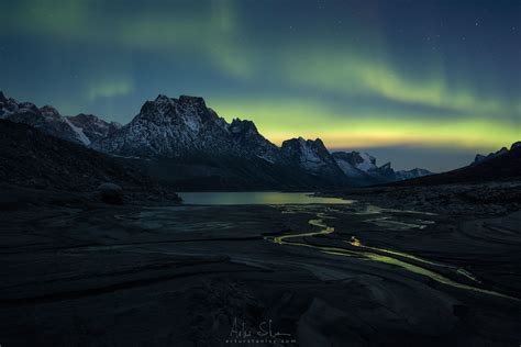 Nocturnal Rainbow at Baffin Island Canadian Arctic [1600x1068][OC] http ...