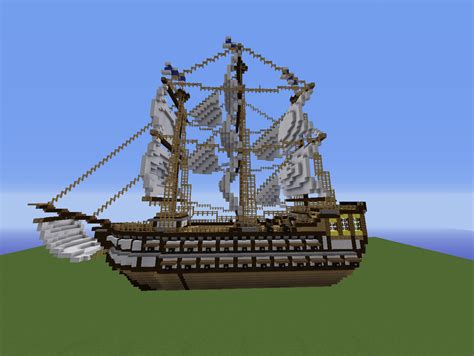 Small Simple Minecraft Pirate Ship - Gsm Repairz