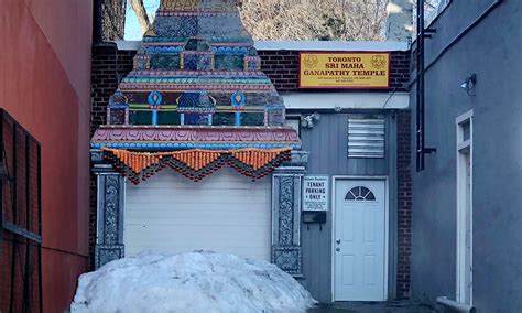 Sri Maha Ganapathy Temple, Toronto - a visual ode to urban space