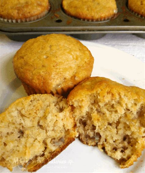 Banana Pineapple Muffins that are Even Better for Dessert