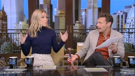 Ryan Seacrest blasts co-host Kelly Ripa for correcting him over ...