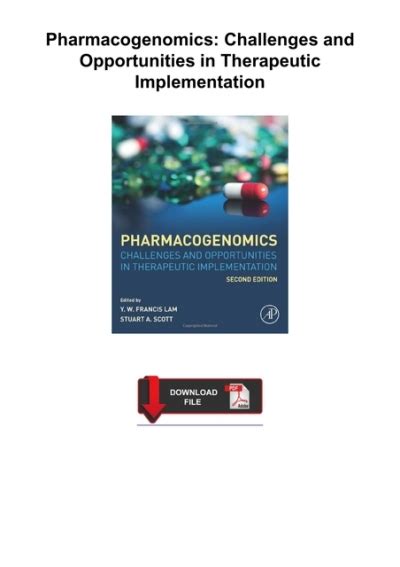 Download ⚡️[EBOOK] ️ Pharmacogenomics: Challenges and Opportunities in Therapeutic Implementation