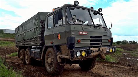 Tatra 815 6x6 military Truck off road & sound - YouTube