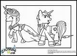 My Little Pony Princess Cadence Wedding Coloring Page Pages sketch template