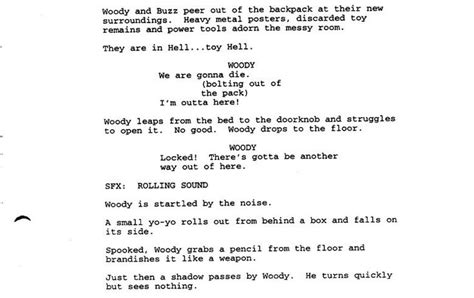 4 Examples of Good Visual Writing in a Movie Script | Lights Film School | Movie scripts, Film ...