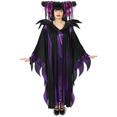 Black and Purple Capital Fantasy Adult Wig Halloween Accessory ...