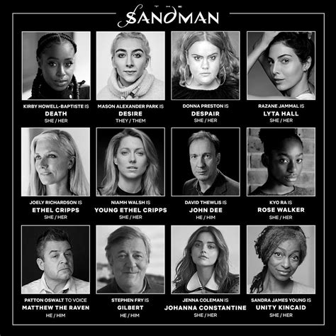 More Sandman casting announced, including three of the Endless