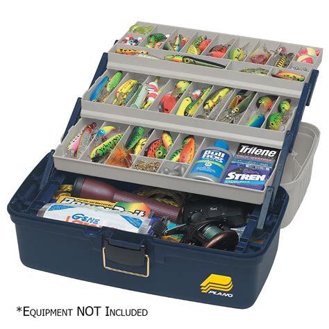 Plano Three-Tray Fixed Compartment Tackle Box - XL