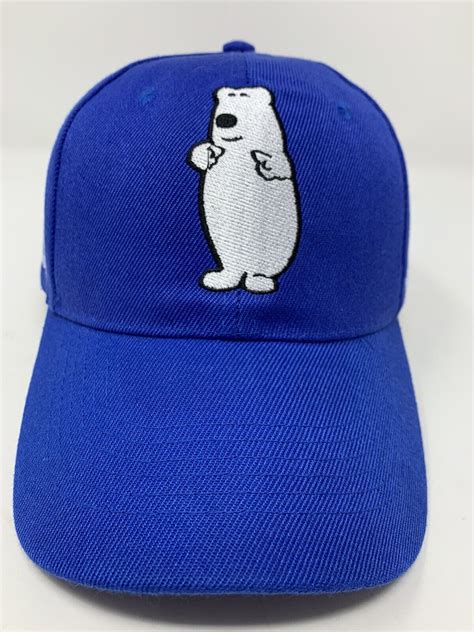 St. Paul Saints White Polar Bear Hat Baseball Cap Hoo… - Gem