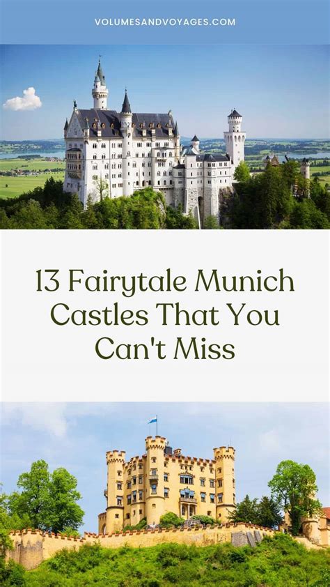 13 Fairytale Munich Castles That You Can't Miss - Volumes & Voyages