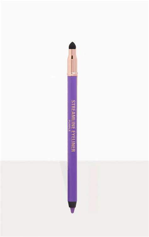 Makeup Revolution Streamline Waterline Eyeliner Pencil Purple | Beauty | PrettyLittleThing