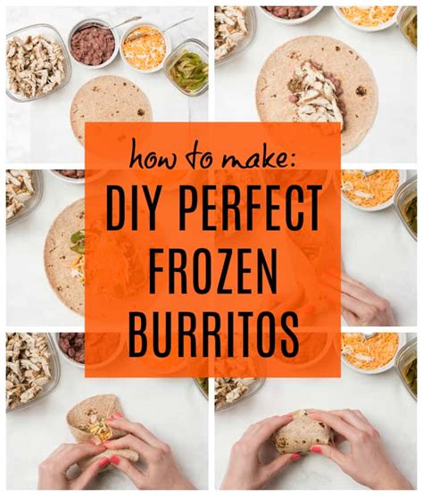 Homemade Frozen Burritos (DIY) - Healthy Liv