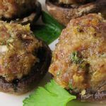 Sausage Stuffed Mushrooms | The Stockade Bed and Breakfast