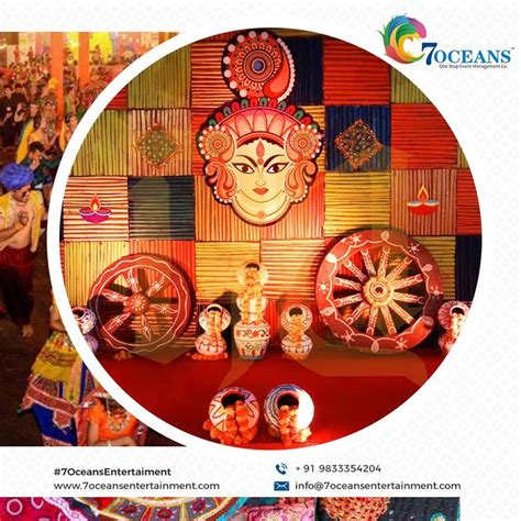 Navratri Decor | 7Oceans | Mandir decoration, Decor, Navratri