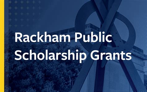 Announcing the 2023 Rackham Public Scholarship Grants » Rackham ...