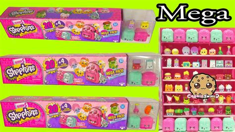 All 3 Shopkins Season 5 Mega 20 Packs Complete Set Unboxing ...