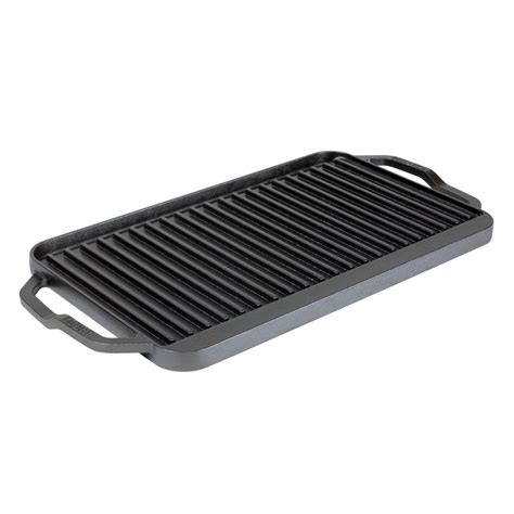 Cast Iron Chef Collection Reversible Grill/Griddle 49cm – Lodge Cast Iron