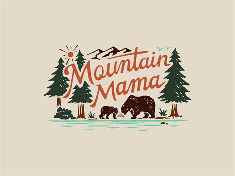 Mountain Mama by Sansroom on Dribbble