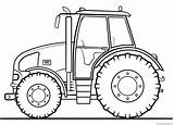 Tractor Coloring Sheets sketch template