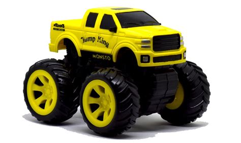 Yellow Monsto Truck (Toy Car Model) (Toys) (Toy Truck) (Toy Product ...