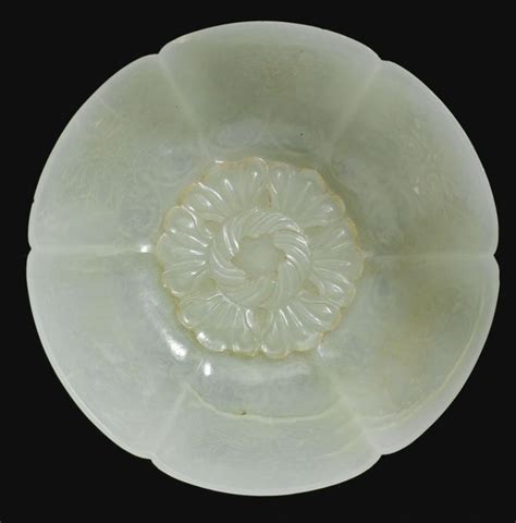 A Mughal-style carved jade bowl, China, 18th century | lot | Jade ...