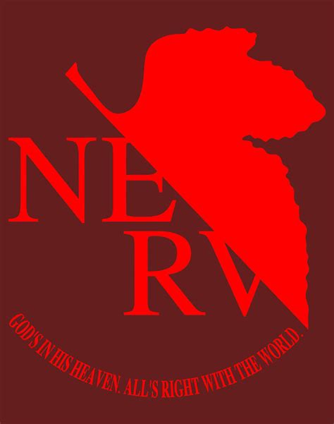 Nerv Logo, Neon Genesis Evangelion Digital Art by Bung Diem Vo - Pixels