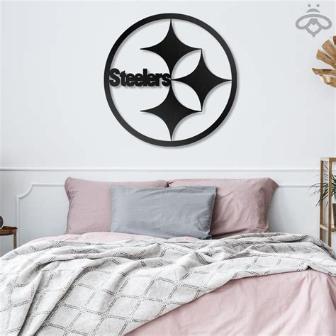 Pittsburgh Steelers Metal Wall Art With LED Lightsfootball - Etsy