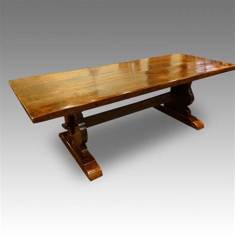 Large oak refectory dining table | Hingstons Antiques Dealers