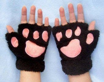 Cat paw gloves | Etsy | Garras de gato, Calentadores de brazo, Gorros ...