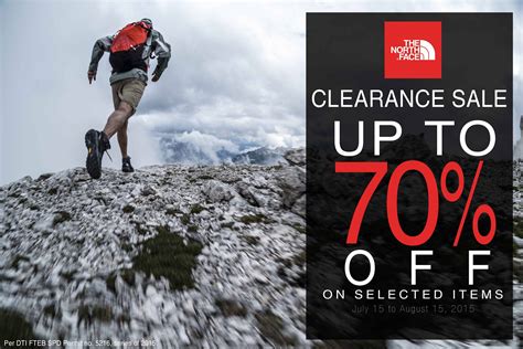 The North Face Clearance Sale July - August 2015 | Manila On Sale