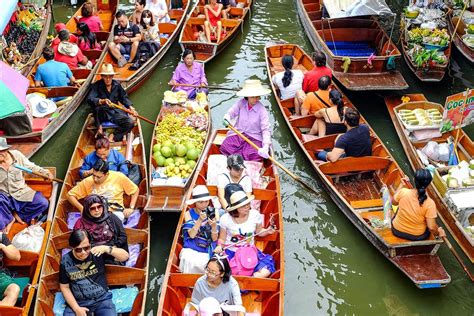 Floating Markets Around Bangkok - #TravelWorld