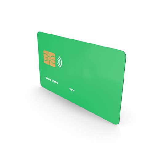 Blank Green Credit Card PNG Images & PSDs for Download | PixelSquid - S117463460