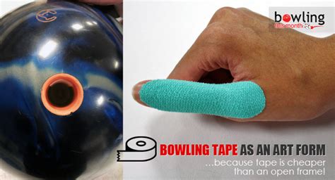 Bowling Tape as an Art Form | Bowling This Month