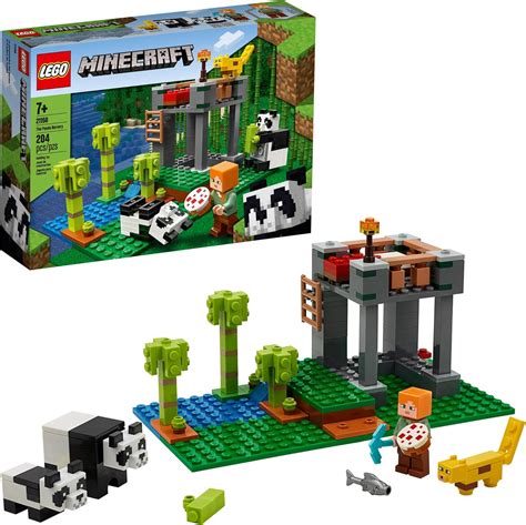 Amazon.com: LEGO Minecraft The Panda Nursery 21158 Construction Toy for Kids, Great Gift for ...