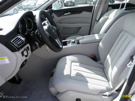 Ash/Black Interior 2012 Mercedes-Benz CLS 550 Coupe Photo #55495562 ...