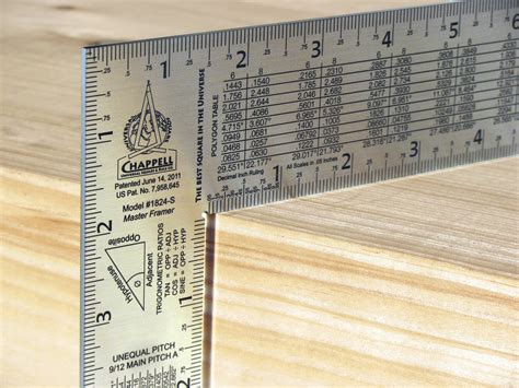 1824 Master Framer Framing Square - Store - Chappell Universal Square