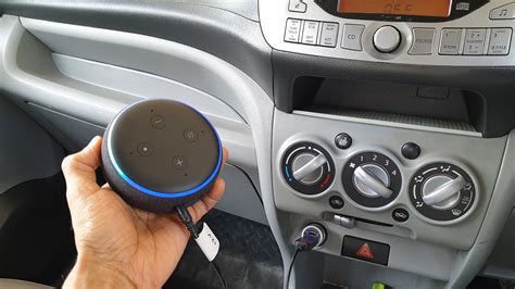 How to Use Echo Dot in Car - YouTube