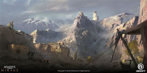 Alamut Concept Art - Assassin's Creed Mirage Art Gallery