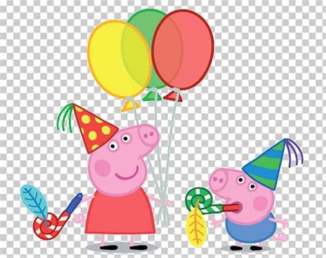 Birthday Peppa Pig Characters Png - Euaquielela