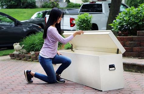 Long White Custom Storage Bench Wooden Storage Chest With 4 | Etsy